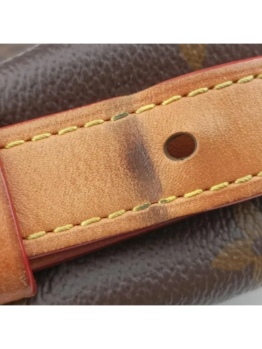 Louis Vuitton Croissant MM Brown Monogram Canvas Shoulder
